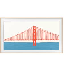 Samsung The Frame 85" ram (2021-2024, beige)