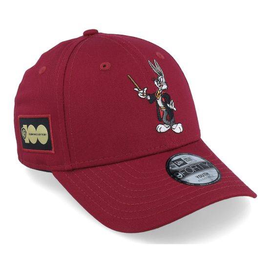 New Era - Röd adjustable Keps - Kids Harry Potter Gryffindor 9FORTY Looney Tunes Bugs Bunny Red Adjustable @ Hatstore
