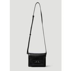 Marni Trunk Medium Shoulder Bag - Mann Crossbody Bags Black One Size