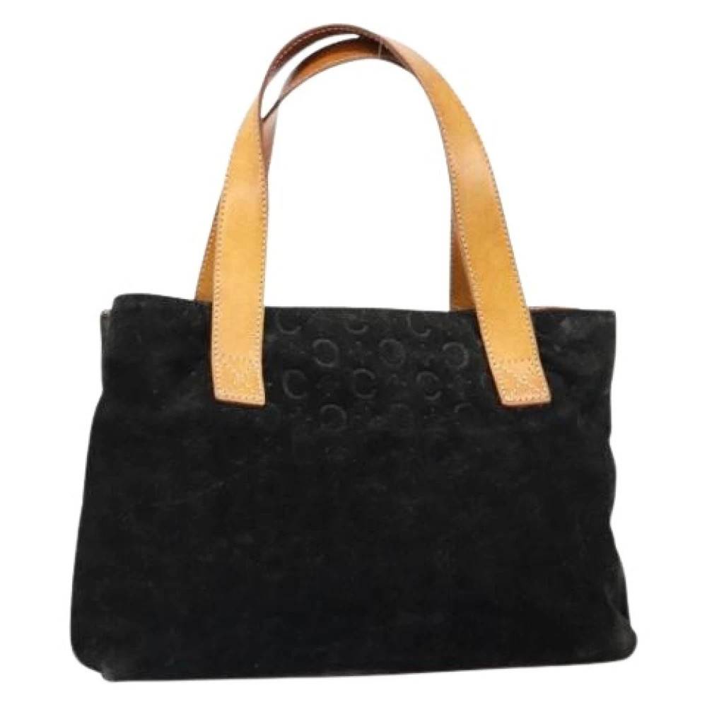 Celine Vintage Pre-owned Ruskind Tote Bag - Vintage - Dame - Sort - ONE SIZE - Læder