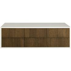 Line 6L Burned Walnut White - Vägghylla
