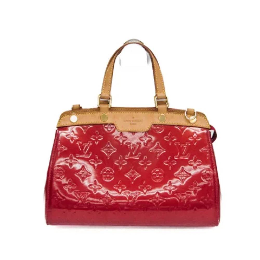 Louis Vuitton Vintage Pre-owned canvas tasker - Vintage - Dame - Rød - ONE SIZE - Tyl