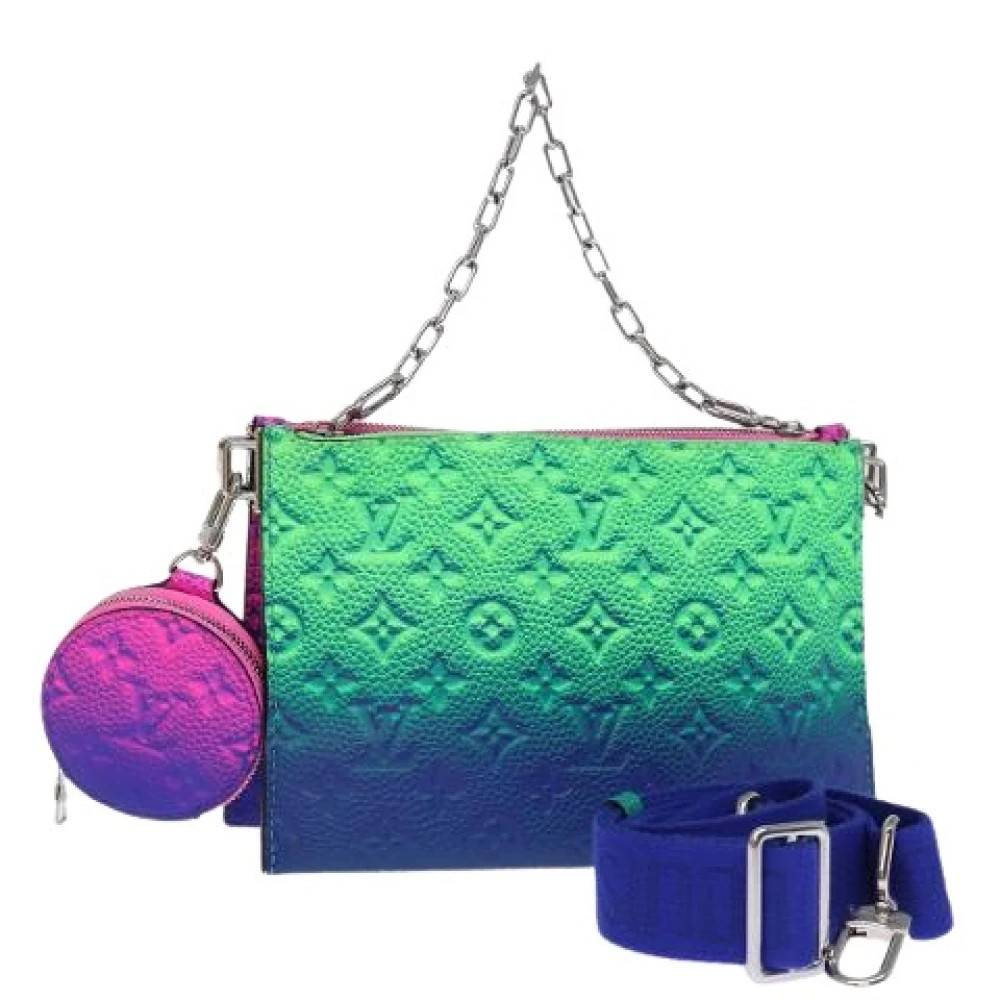 Louis Vuitton Vintage Pre-owned Canvas Cross Body Taske - Vintage - Dame - Flerfarvet - ONE SIZE - Tyl