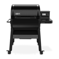 Weber Pelletgrill SmokeFire EX4 Stealth inkl. Plancha- Set