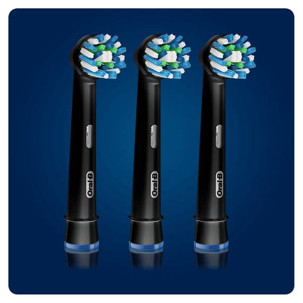 Oral-B 80318297 børstehoved til elektrisk tandbørste 3 stk Sort