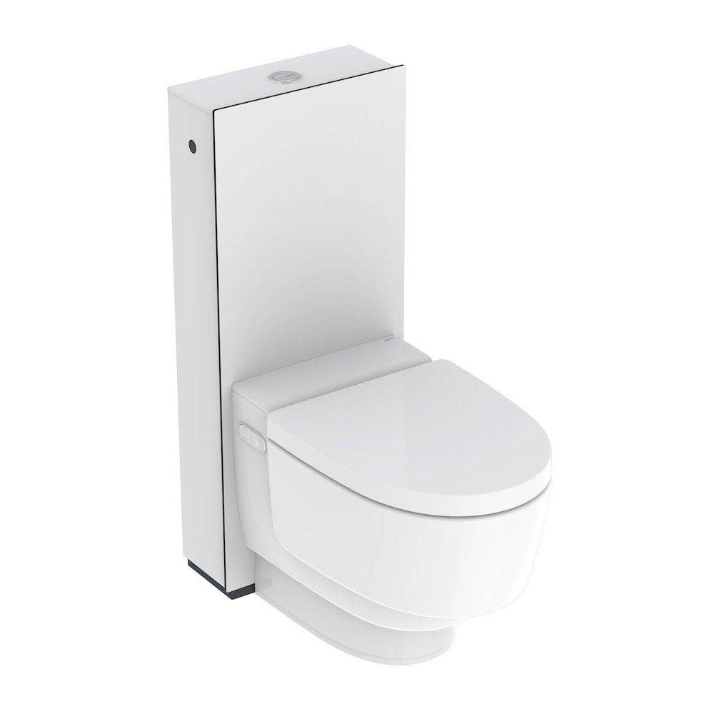 Geberit Aquaclean Mera Classic gulv douchetoilet i alpinhvid med toiletsæde