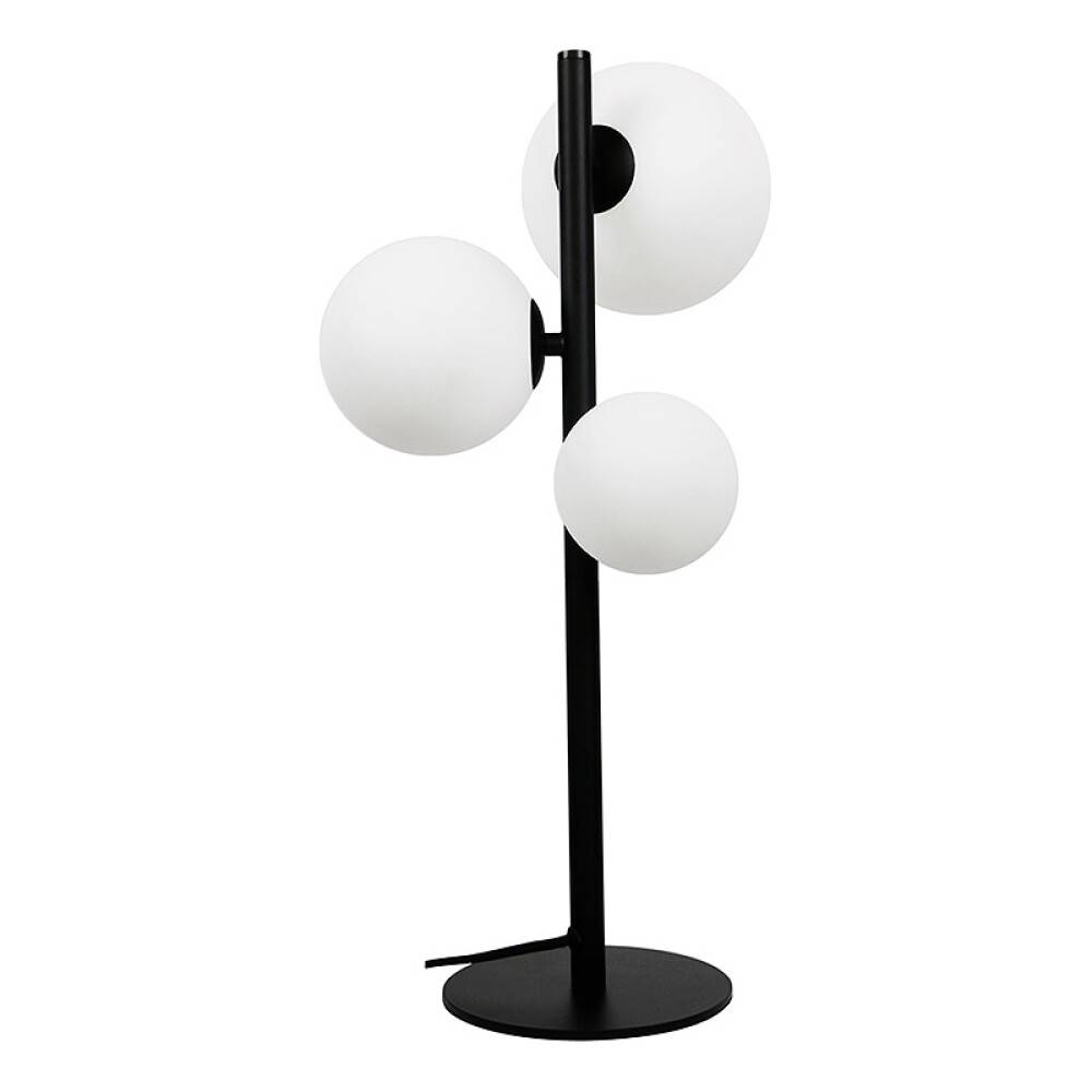 BORDSLAMPA MARKSLÖJD BRONX SVART/VIT
