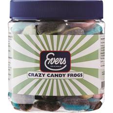 Evers Crazy Candy Frogs Bolcher, 600 g