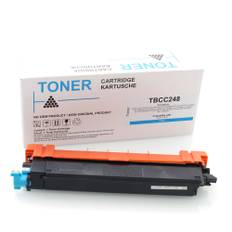 kompatibel toner för brother tn248c cyan 1200 sidor dcp-l3515 l3520 l3555 l3560 hl-l3215 l3220 l3240