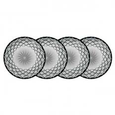 Lyngby Glas - Sorrento Asiet Dia 16 cm 4 stk. Smoke