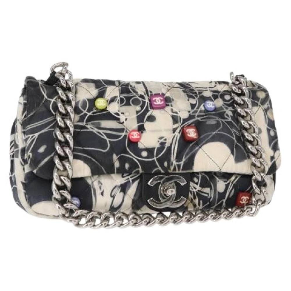Chanel Vintage - Pre-owned Vintage Axelväska i Satin Vintage - Dam - ONE Size -