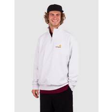 Carhartt WIP Half Zip American Script Tröja - ash heather - XXL