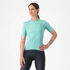 Castelli Anima 4 cykeltrøje pool blue dame - Størrelse X-Large