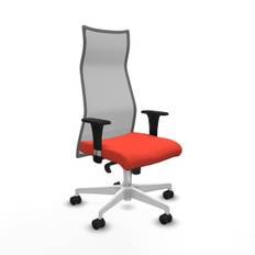 Ergonomisk Mörk Orange Kontorsstol
