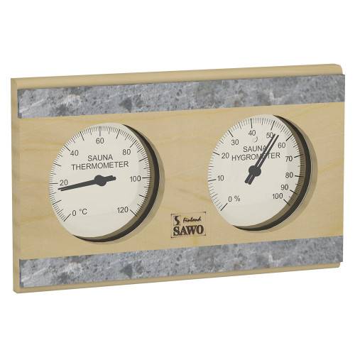 SAWO Sauna Termometer - Hygrometer 282 -THRP Fyr.