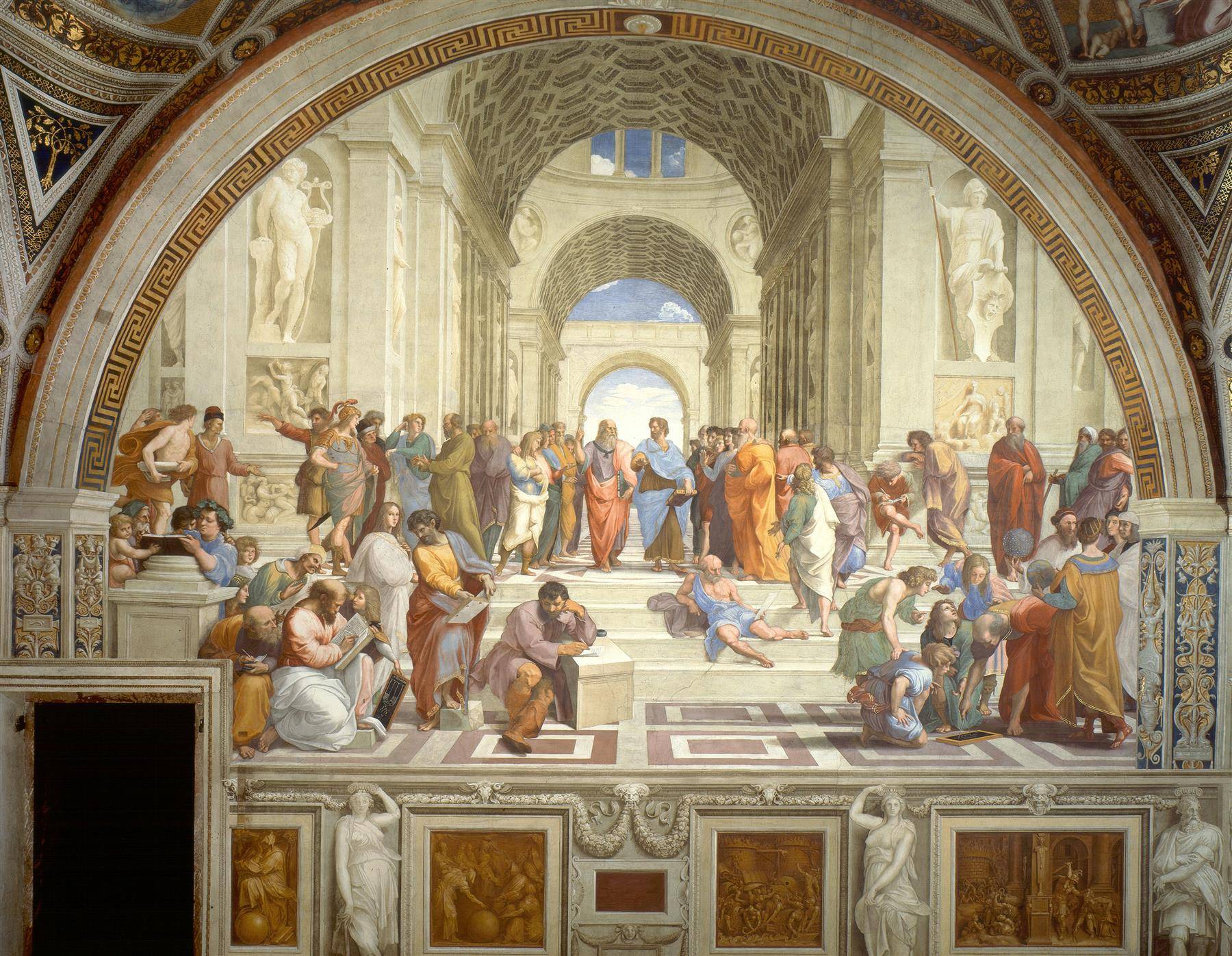 The School of Athens by Rafael 1000 or 500 Piece Jigsaw Puzzle - 1000