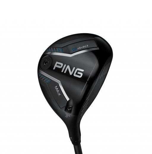 Ping G440 MAX - Fairwaywood (Fattning: Höger (Vanligast), Loft: FW3 - 15°, Skaft: Ping Tour 2.0 Black 75 - Stiff, Grepp: Golf Pride - Tour Velvet 360)