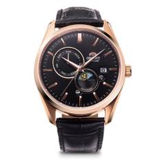 [ORIENT] ORIENT SUN&MOON Sun and Moon Automatic Watch Mechanical Automatic Domestic Manufacturer's Warranty Contemporary RN-AK0304B Men's Black