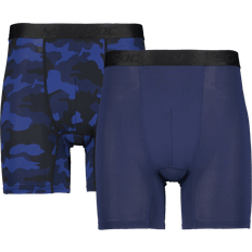 Soc M Func Boxer 2p Träningskläder Navy/Blue Camo - Medium