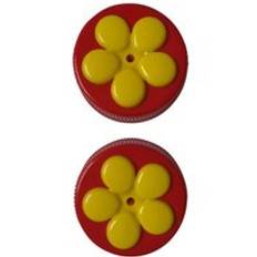 Blommor form handhållen fågel kolibri matare dricker plast frö och vatten r7rc