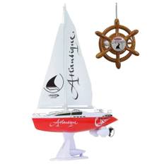 Jamara Rc Atlantique Segelbåt 2 Channel 27mhz Radiostyrda Bilar 40250