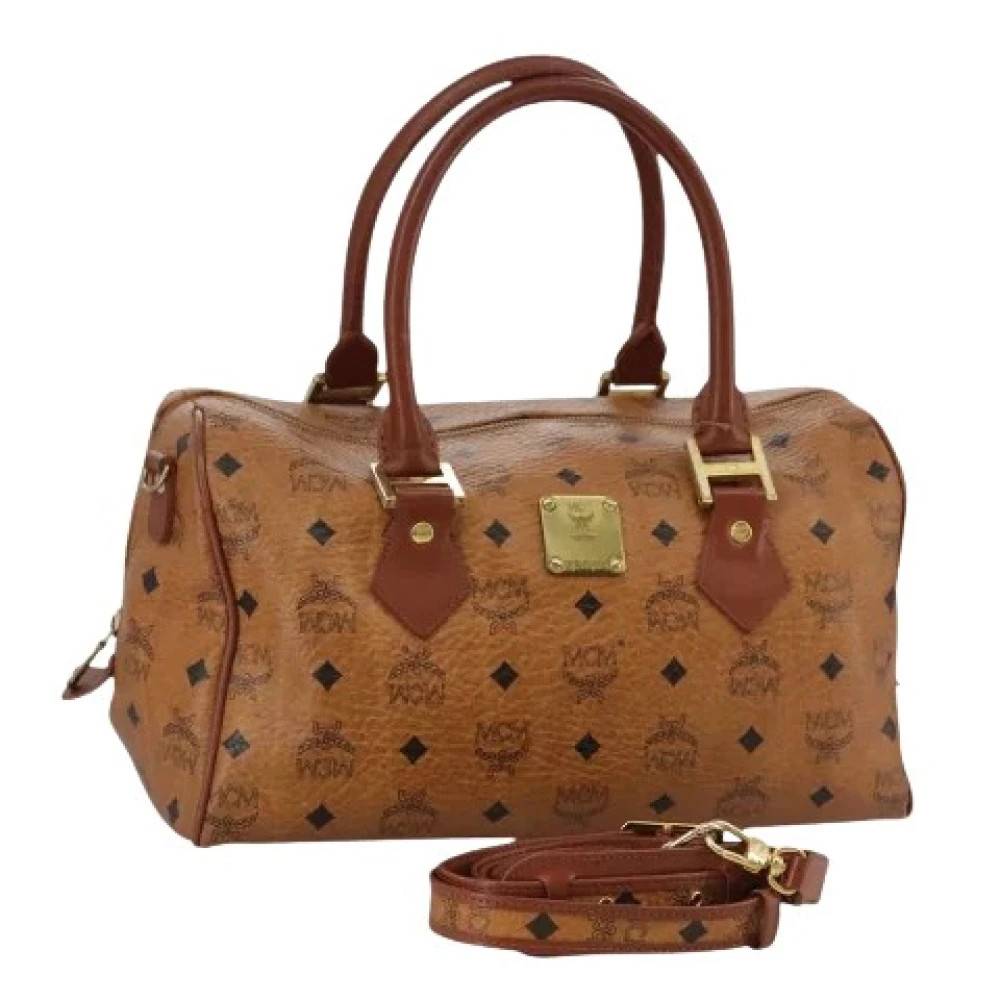 MCM Pre-owned - Pre-owned Boston Bag Vintage - Dam - ONE Size - Läder