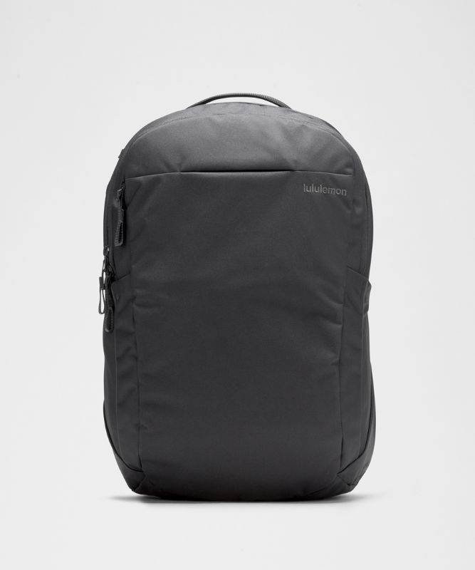 lululemon – Rucksack mit drei Reißverschlüssen 28 l Performance-Canvas – Größe 28 l in Black/Graphite Grey