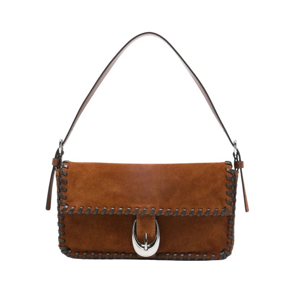 STAUD Harlow Shoulder Bag - Tasker - Dame - Brun - ONE SIZE - Uld