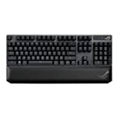 ASUS ROG Strix Scope NX Wireless Deluxe RGB Gaming Tastatur (Deutsches Layout, 2,4 GHz, Bluetooth, kabelgebunden, ROG RX mechanische Switches, Tenkeyless Formfaktor, Aura-Sync)