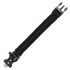 Survival kit paracord armband (Black)