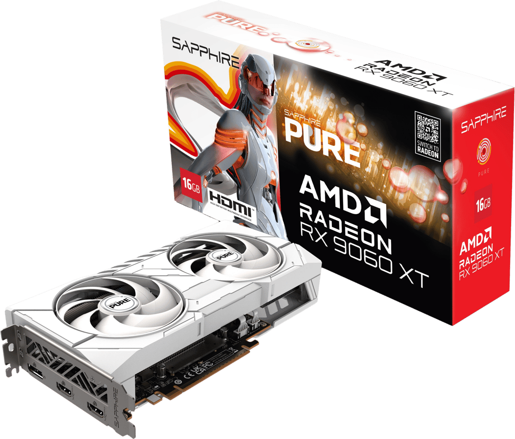 Sapphire Radeon RX 9060 XT 16GB Pure