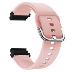SKALO Garmin Fenix 7S/7S Pro 42mm Silikonearmbånd Formtilpasset - Pink