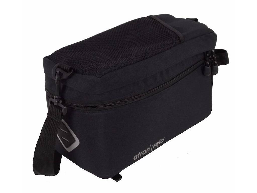 Atran Velo - Zap - Cykeltasker - 2 stk. - AVS system - 2x25 liter - Sort/grå.