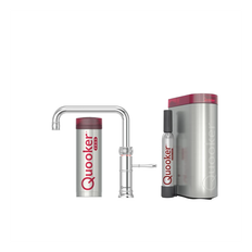 Quooker Classic Fusion Square Sæt M.3l Krom Inkl. Pro3 & Cube Beholder Q510980028-Q91120102