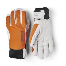 Hestra Ergo Grip Active Wool Terry - 5 Finger Orange/Offwhite Handschuhe Männer