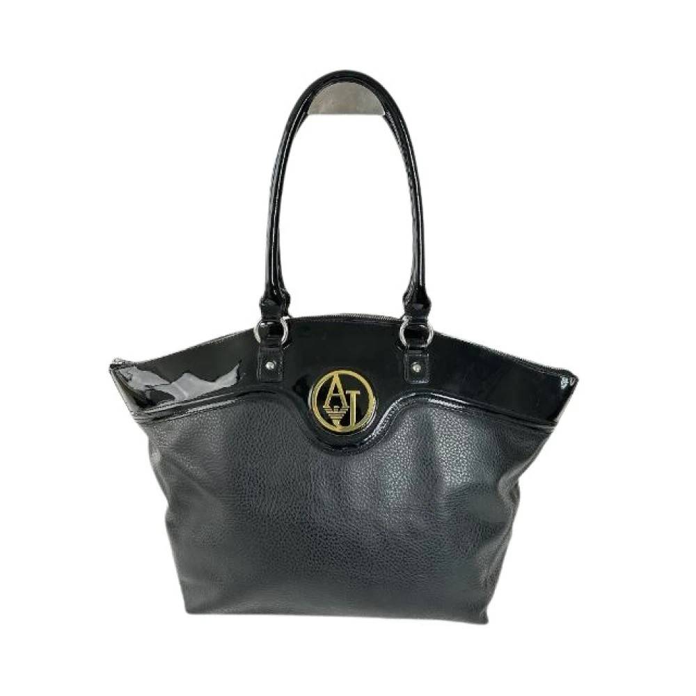 Armani Pre-owned Pre-owned Shoulder Bag - Vintage - Dame - Sort - ONE SIZE - Uld