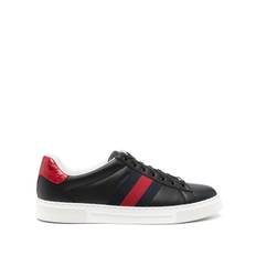 Gucci - Ace sneakers - herr - gummi/kalvskinn/kalvskinn - 6 - Svart
