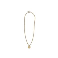 Patou, Accessoarer, Dam, ONE Size, Guld Medaljong Halsband - yellow (ONE SIZE)