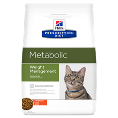 Hill's Prescription Diet Feline Metabolic Weight Management med kylling. Kattefoder mod overvægt (dyrlæge diætfoder) 8 kg