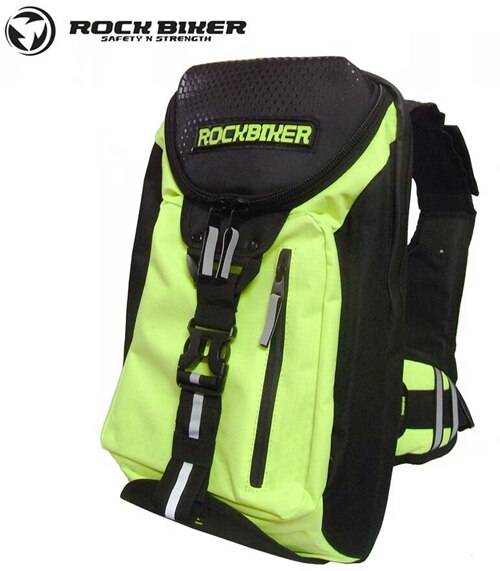 Rock biker business excelsior pack resor ryggsäck laptop tablett ryggsäck väska vattentät ryggsäck - Grön