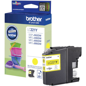 Inkjet Brother Lc221 Y *