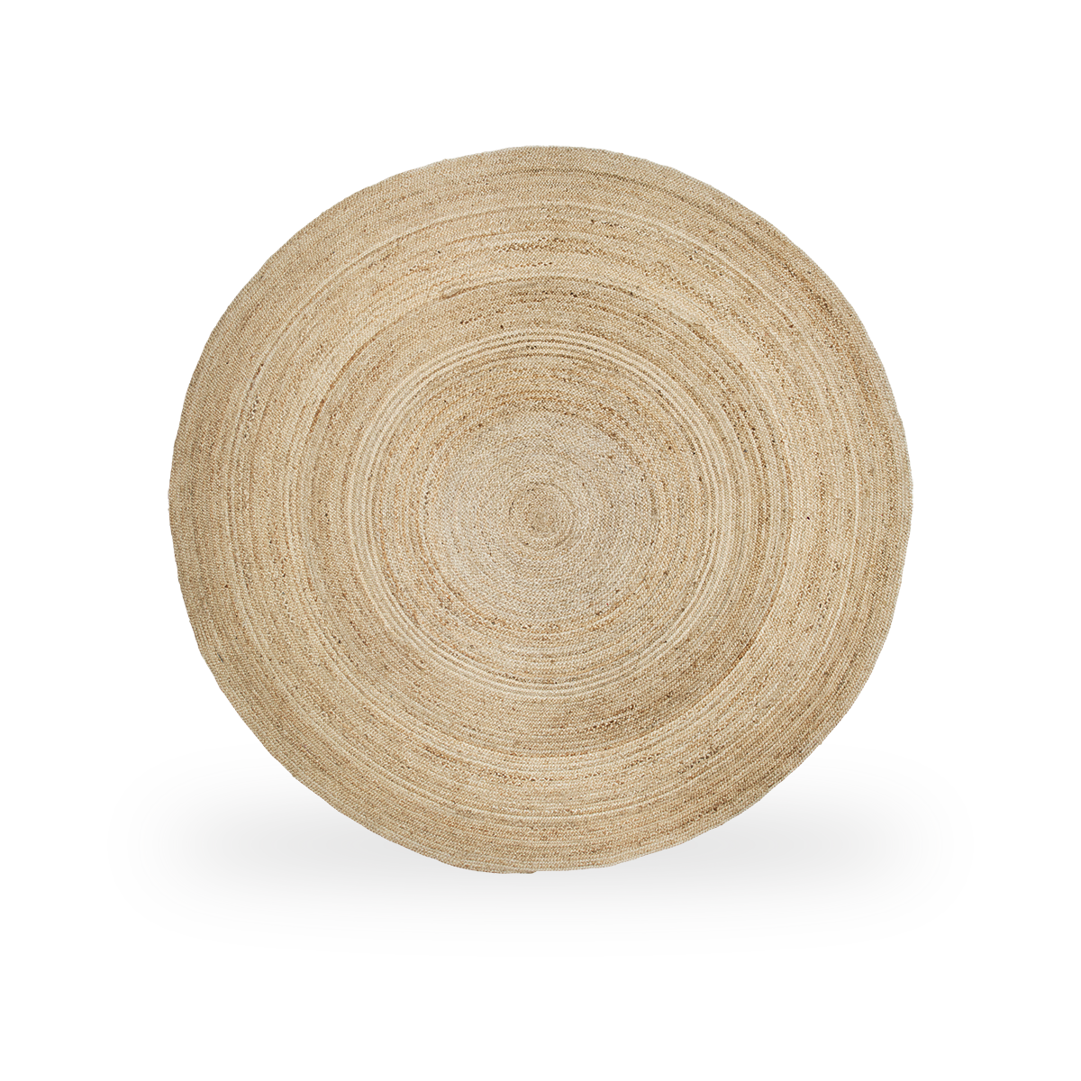 Jute Tæppe Ø280 cm - Grey Jute