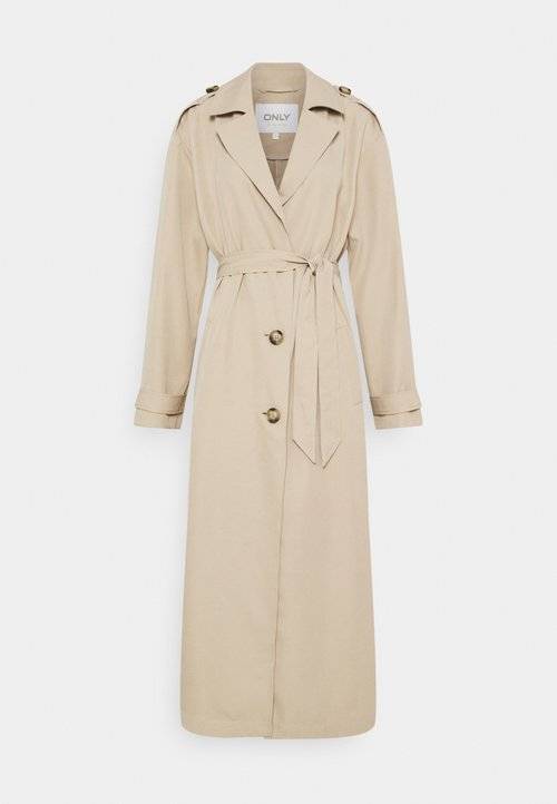 VMFORTUNEAYA LONG COAT - Klassisk kappa / rock - oatmeal melange