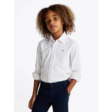 Micro Waffle Knit Regular Fit Shirt - WHITE - 176 cm