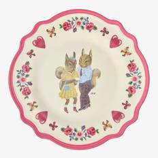 Tallrik Vintage Red Kiss - Nathalie L'ete Print