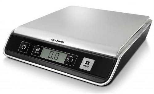 Brevvægt DYMO Digital M10, 10 kg vægt, interval 2 gram.