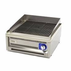 professionell kolgrill - Dubbel enhet - 60 cm djup - Gas