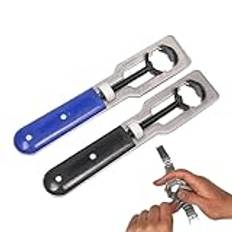 Krujecnt Watch Back Opener Wrench, Watch Back Wrench | Klockreparationsverktyg | 14-35 mm justerbar metallklocka Boettöppnare Skiftnyckel Bakre Boettborttagare för bakstycke Ta bort