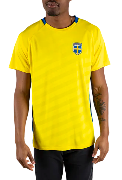 Soc U Sweden Jsy Fanshop Fotboll Yellow/blue - Medium