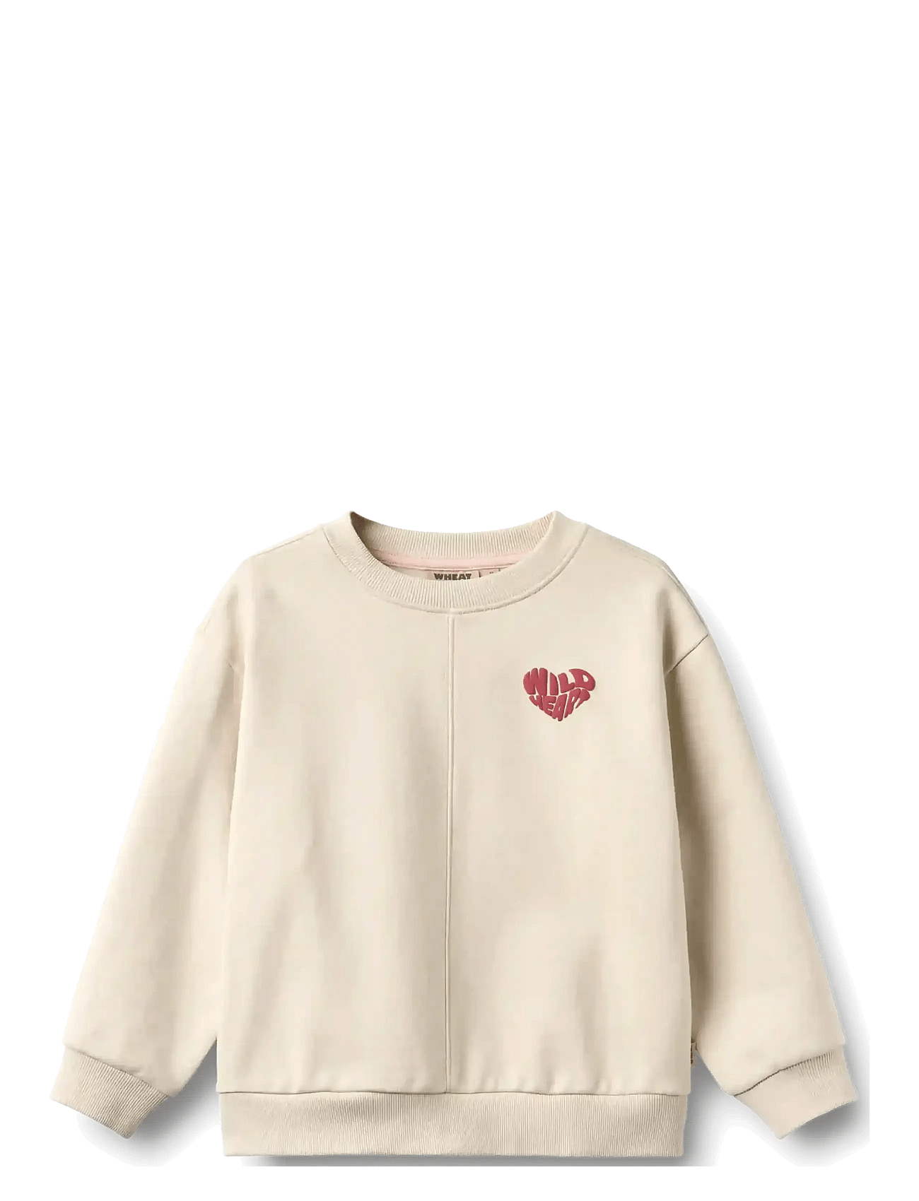 Wheat Sweatshirt L/S Emerson - Cream - 128